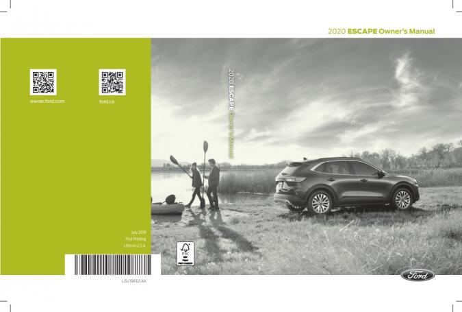 2021 Ford Escape Owner's Manual