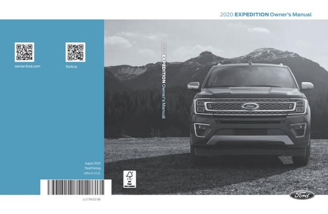 2020 Ford Expedition Owner's Manual