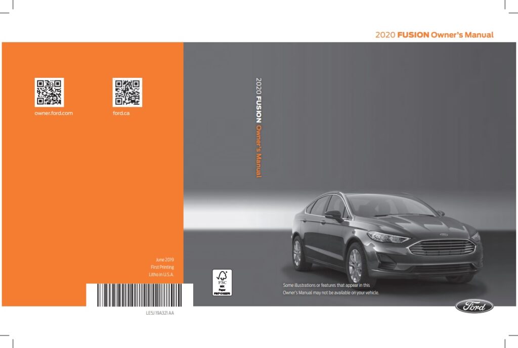 2020 Ford Fusion Owner's Manual