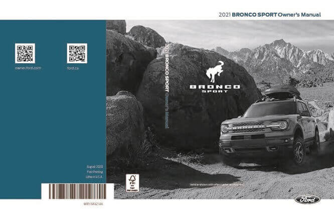 2021 Ford Bronco Sport Owner's Manual