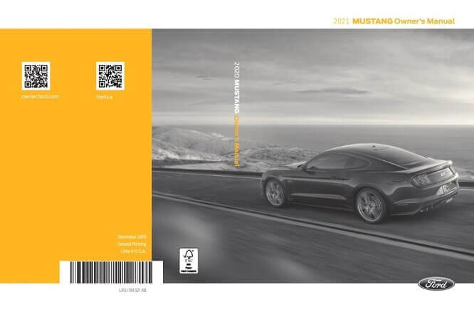 2021 Ford Mustang-mach-e Owner's Manual