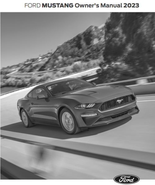 2023 Ford Mustang Owner's Manual
